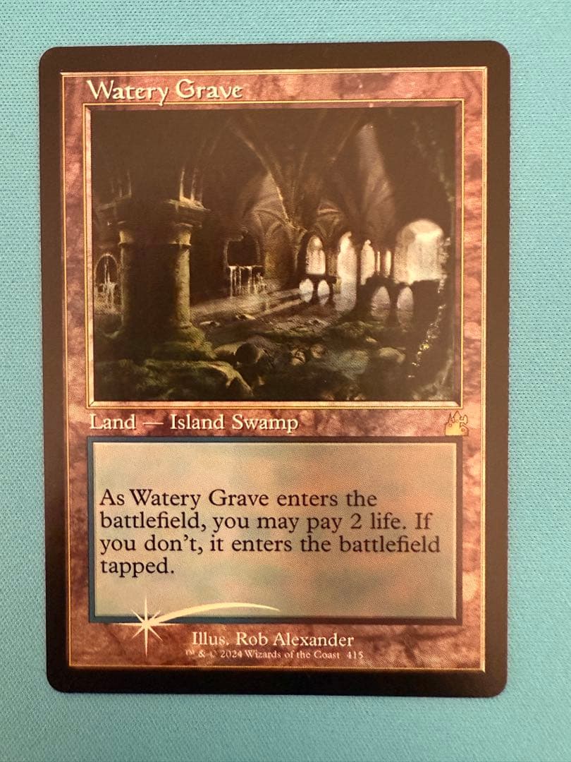 湿った墓　旧枠　英語foil 2枚セット