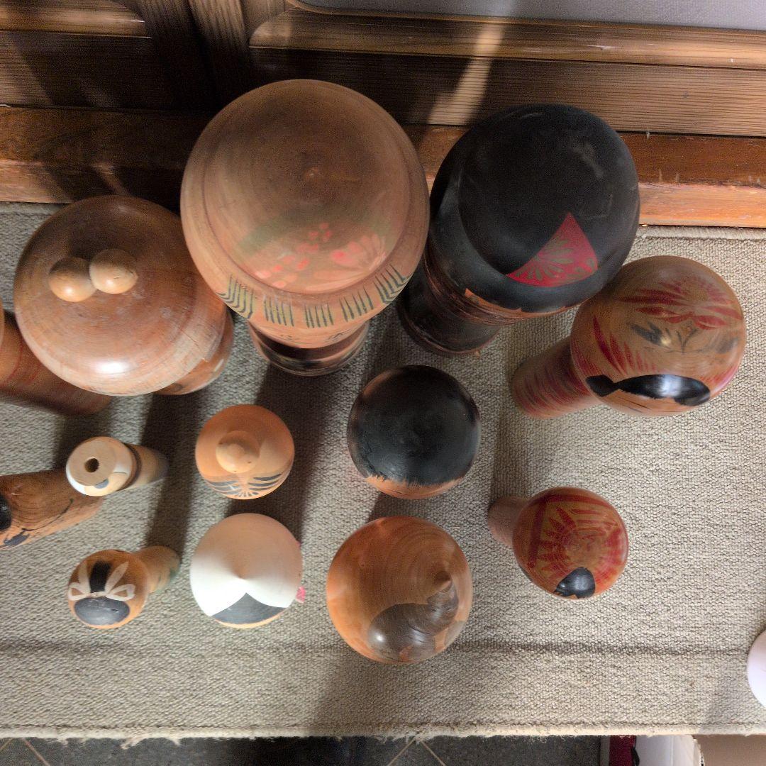 木製こけし人形セット