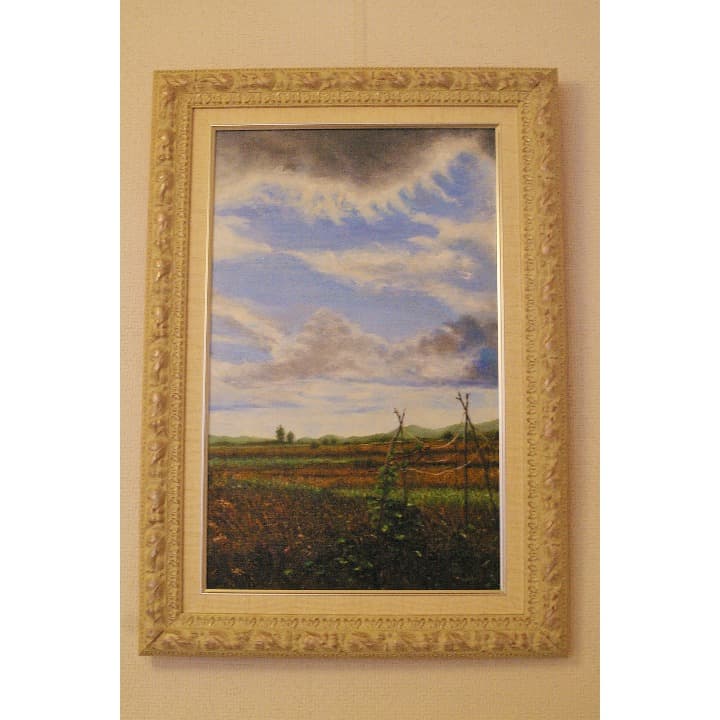 『休』（油彩・キム・ヒジン）