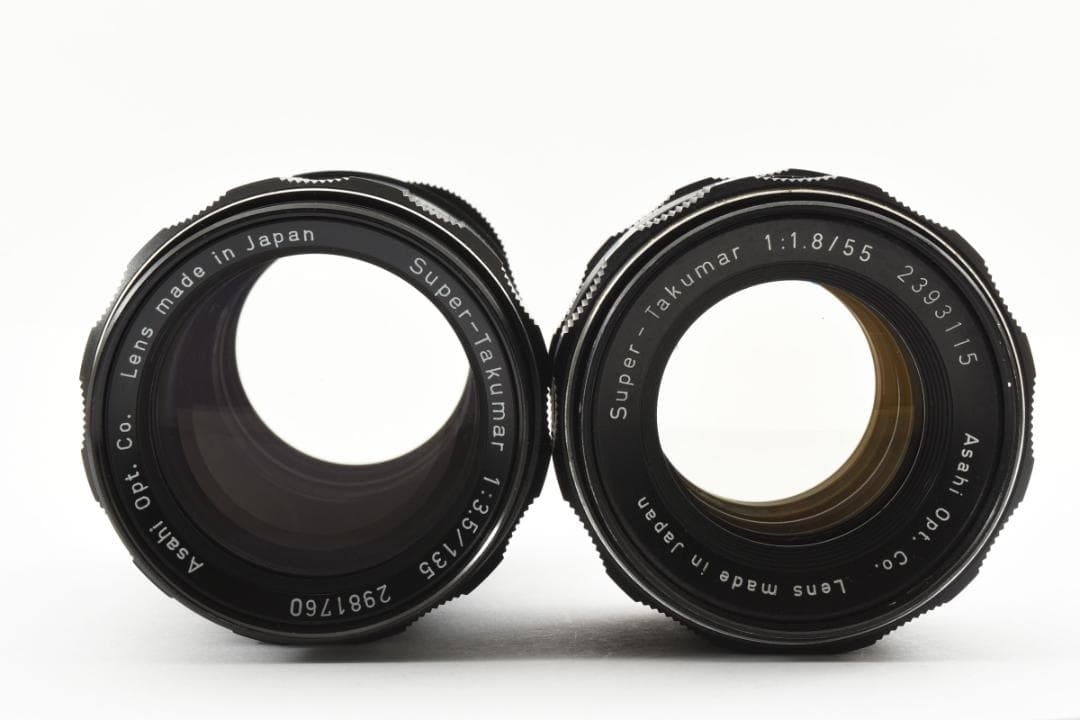 【単焦点2点セット】Super Takumar 55mm 135mm SO242