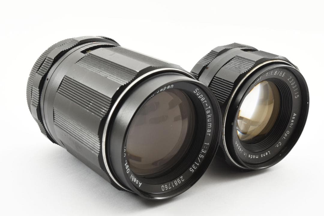 【単焦点2点セット】Super Takumar 55mm 135mm SO242