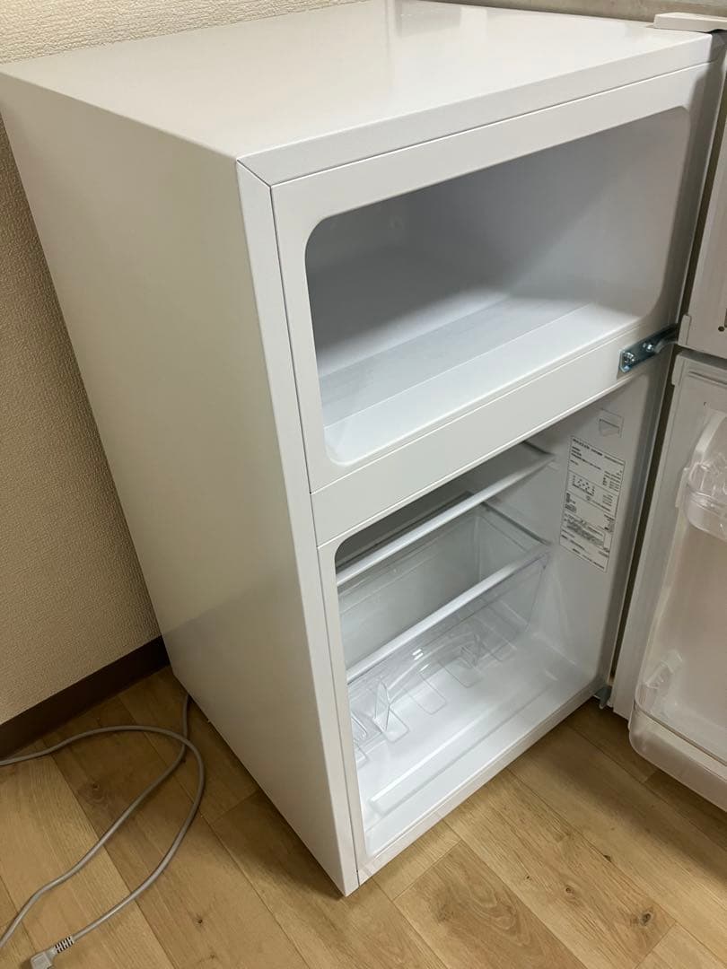 MAXZEN 85L 2ドア冷凍冷蔵庫 JR085HM01WH