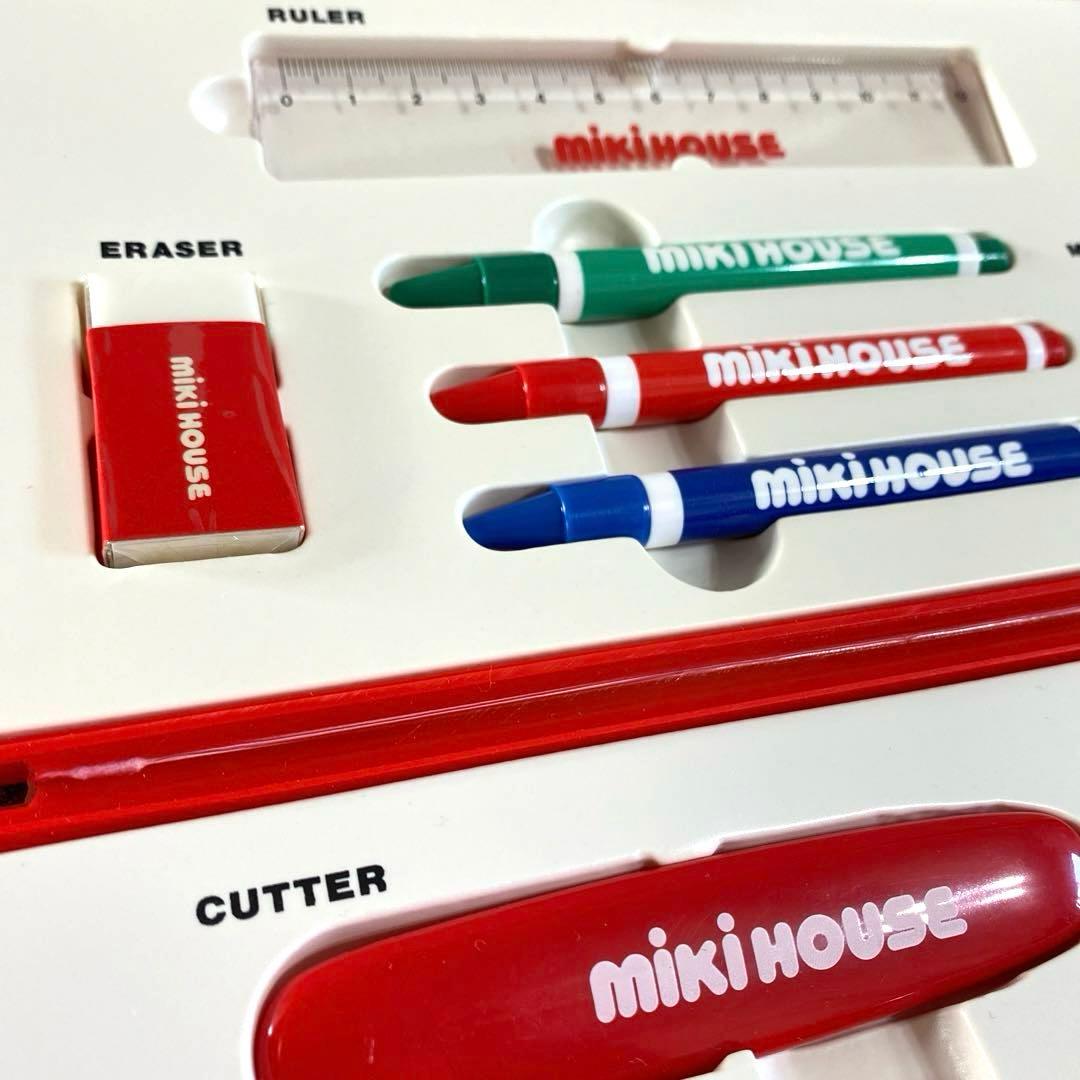 1990年代新品昭和レトロアンティークMIKIHOUSE文房具ハサミカッター定規