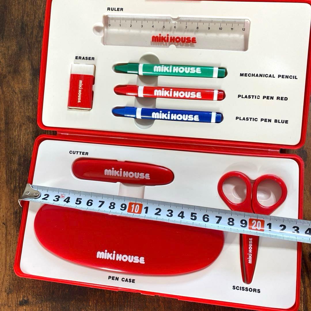 1990年代新品昭和レトロアンティークMIKIHOUSE文房具ハサミカッター定規