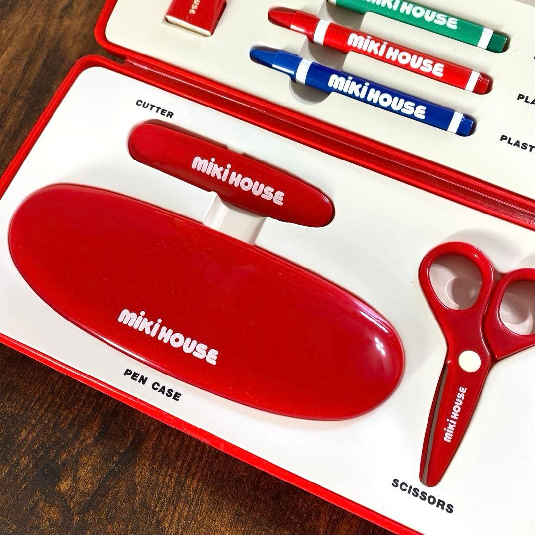 1990年代新品昭和レトロアンティークMIKIHOUSE文房具ハサミカッター定規