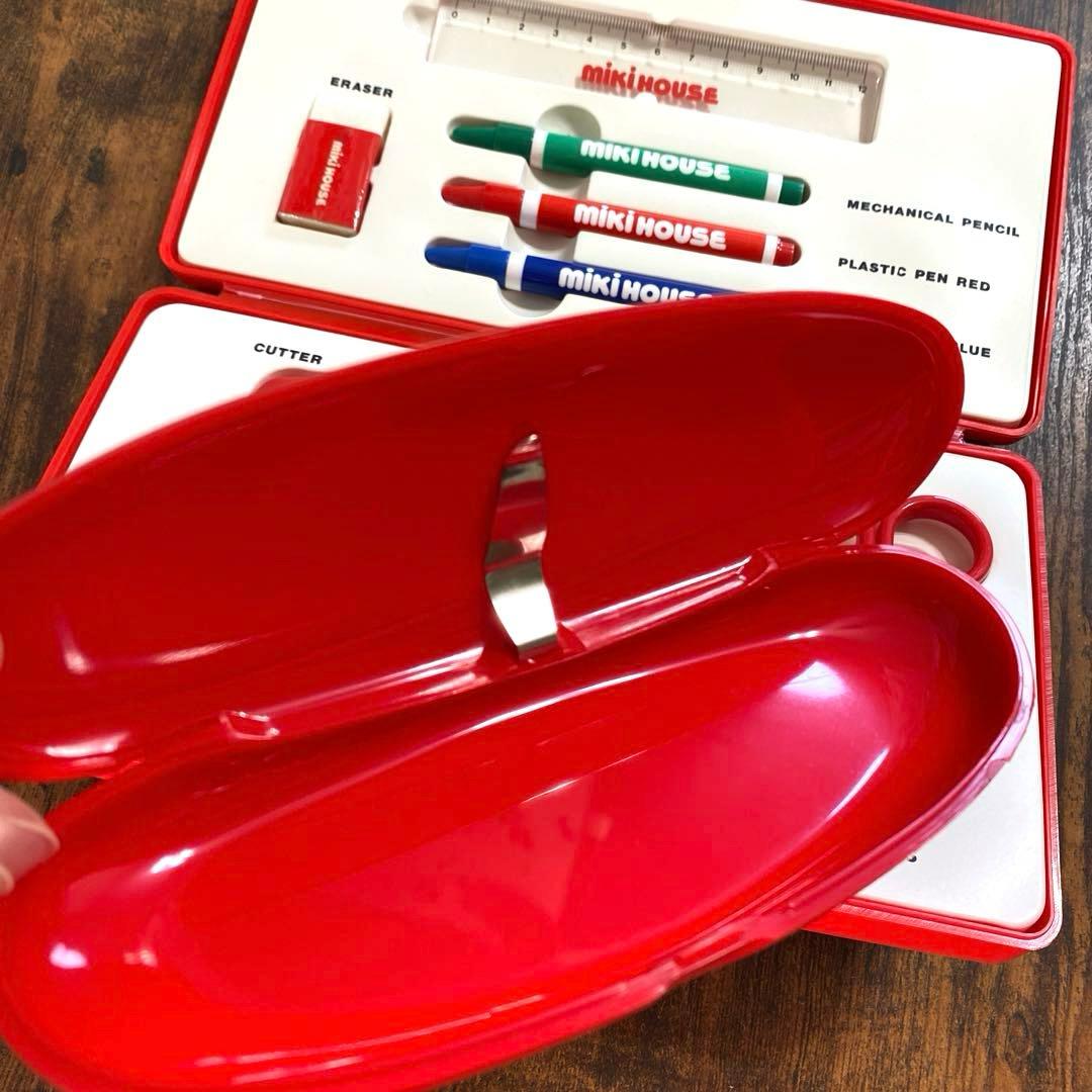 1990年代新品昭和レトロアンティークMIKIHOUSE文房具ハサミカッター定規