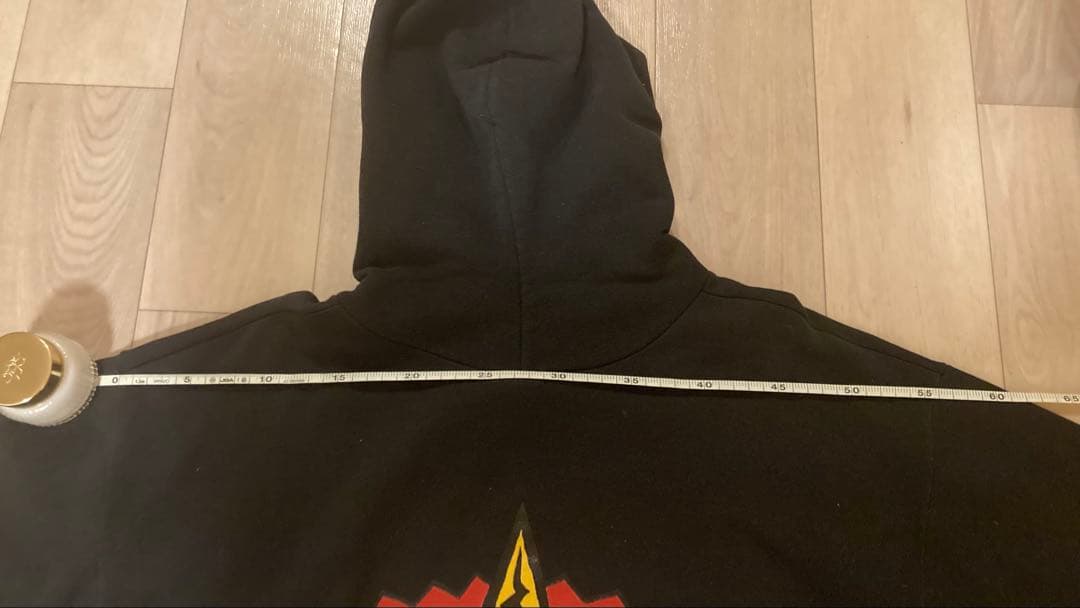 SANTA MONICA AIRLINES XL ブラック　パーカー　90′s