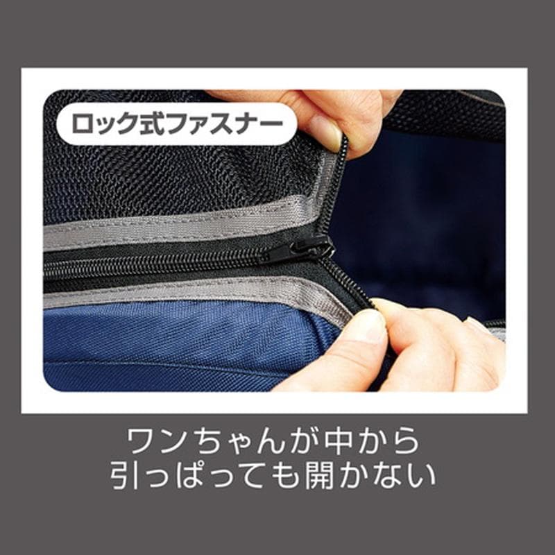 Porta ペット用軽量折りたたみお出かけカート ブルー 犬 猫 キャリー 青