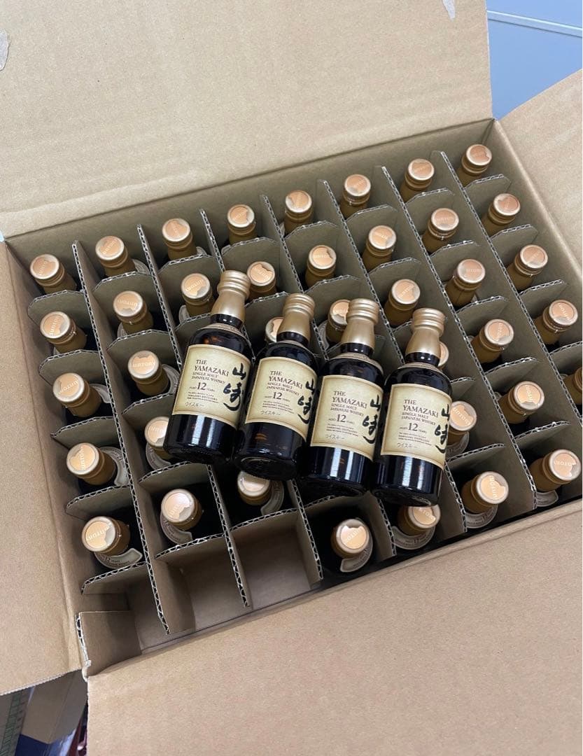 山﨑 / 12年 / シングルモルト / ミニボトル / 48本