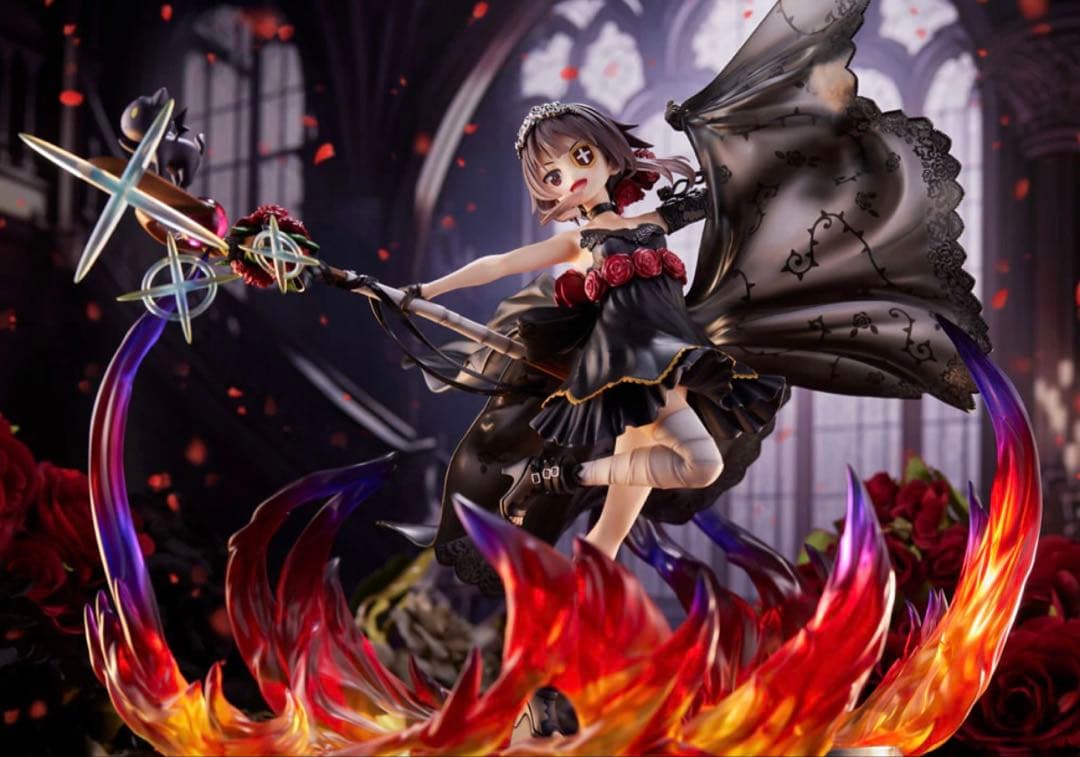 【めぐみん】漆黒の薔薇ドレスver. 1/7スケールフィギュア