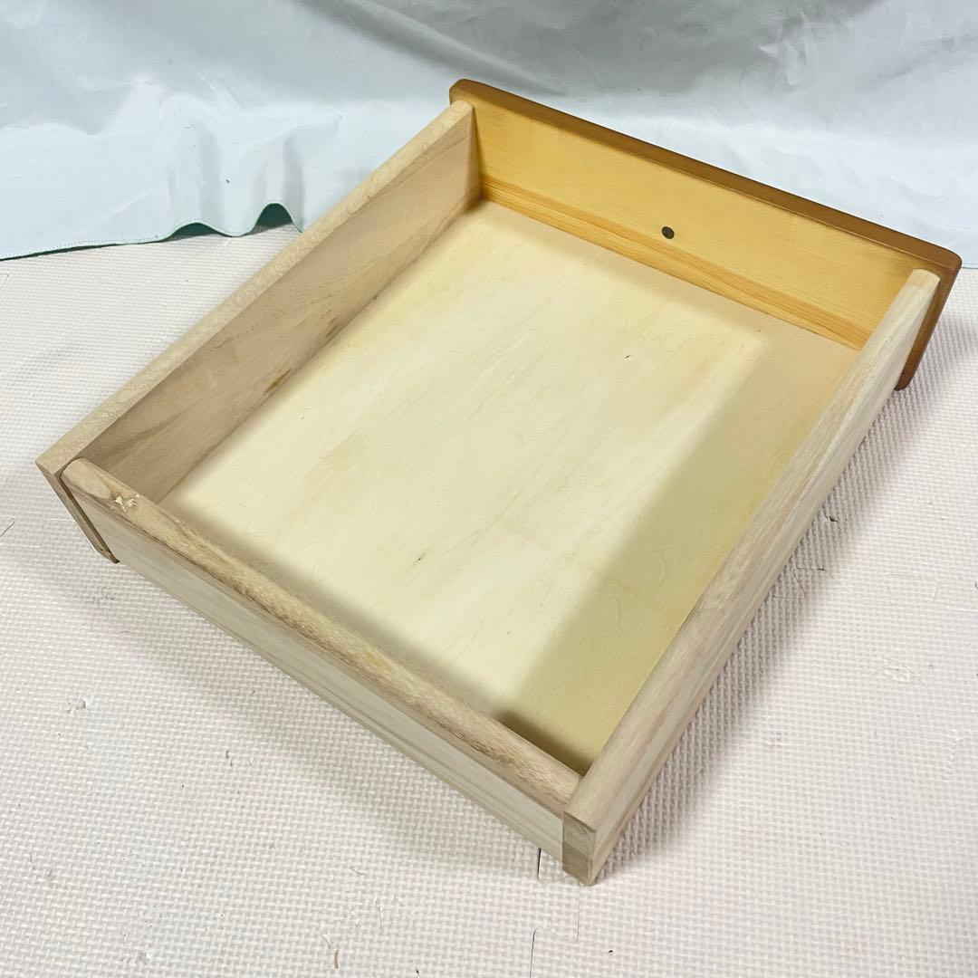 ◯PROVENCE プロヴァンス 木製サイドテーブル 引き出し付き