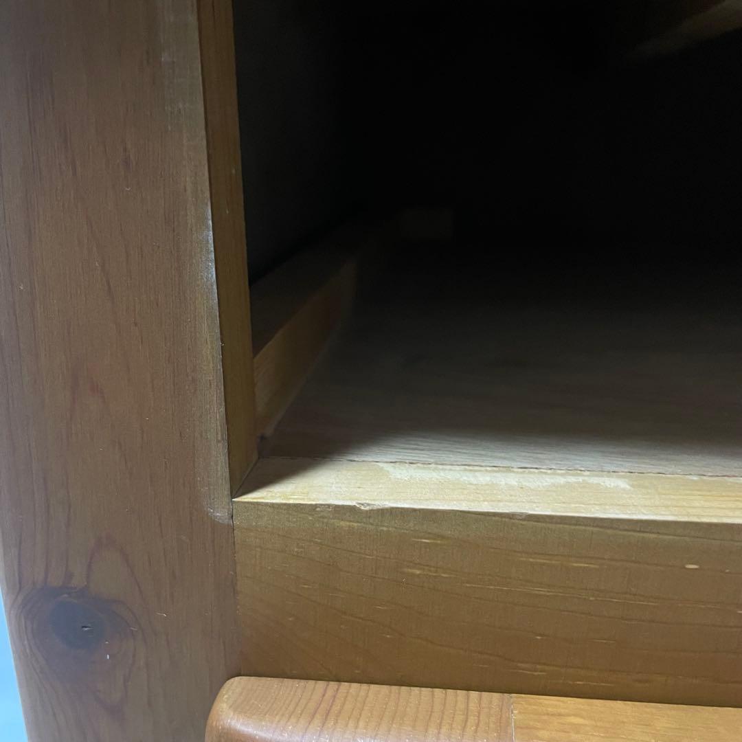 ◯PROVENCE プロヴァンス 木製サイドテーブル 引き出し付き