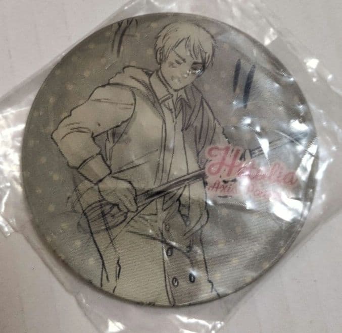 ヘタリア　チェンジング缶バッジ　文教堂フェア　プロイセン　普　Hetalia