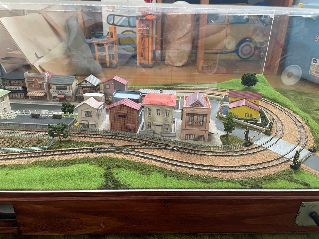 ひ*）様 Nゲージ鉄道模型 透明ケース付き