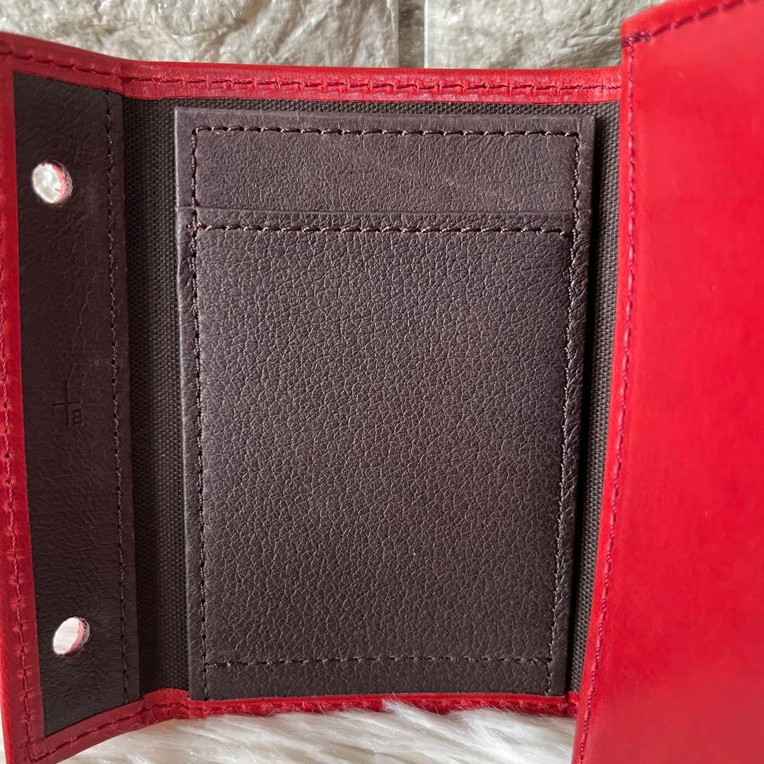 【新品未使用】+m エムピウ　ミッレフォッリエII P25 レザー　折り財布