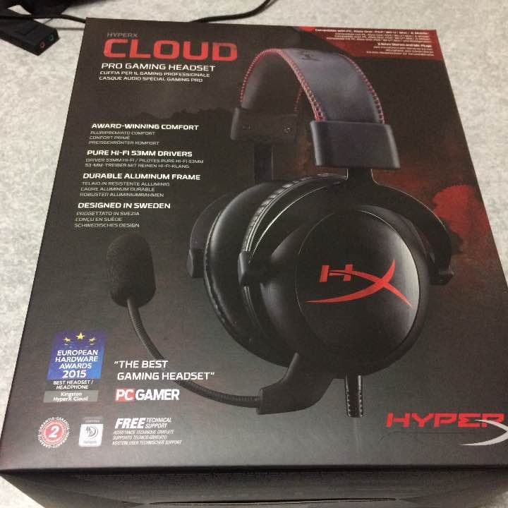 HIPER X cloud ゲーミングベッドセット