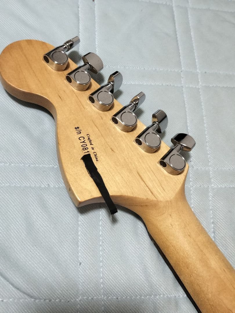 Squier ストラト Affinity 青 ケース付き 初心者最適