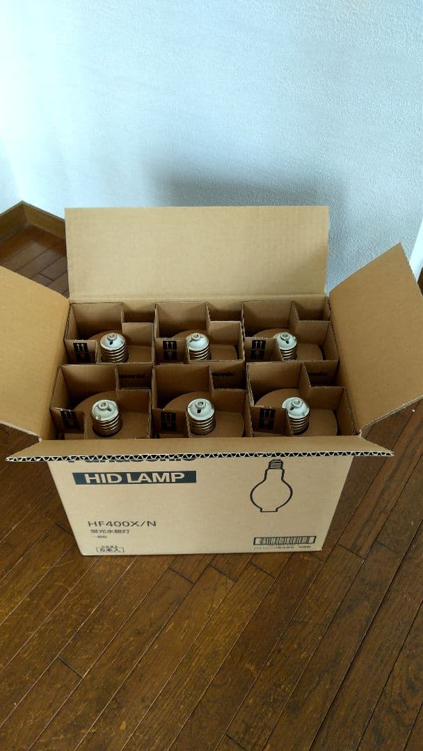 Panasonic HIDランプ HF400X/N 6本入 蛍光水銀灯 値下中