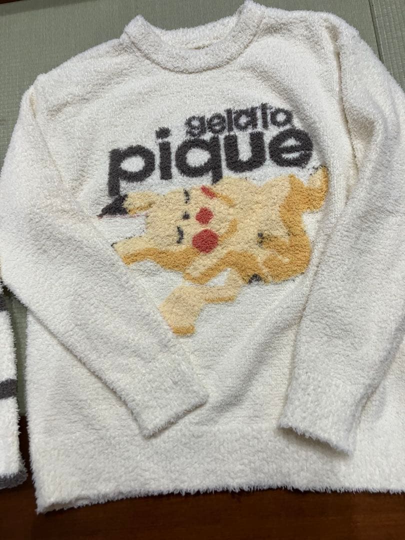 ハナちゃん 様 ジェラピケ ピカチュウ ジャガード プルオーバーロングパンツ