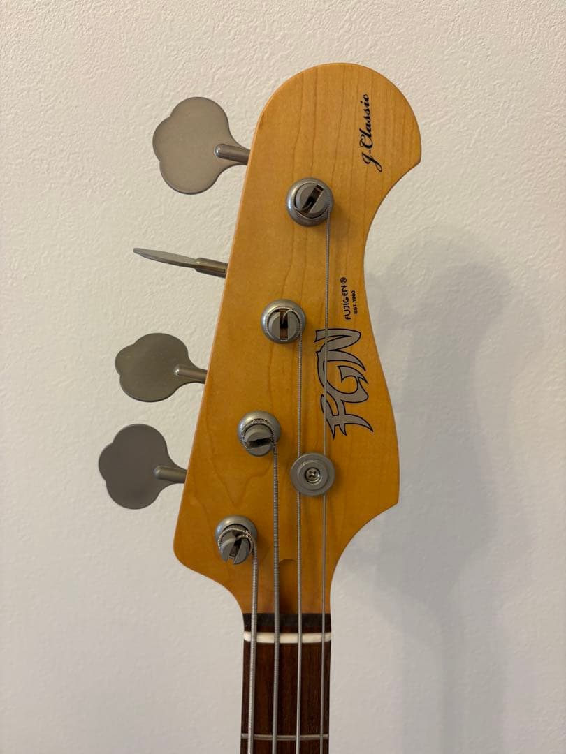 FGN フジゲン ジャズベース エレキベース 国産 純正ソフトケース おまけ付き
