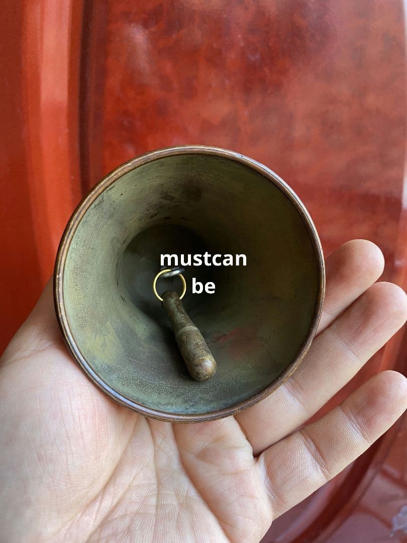 銅製 雨漸耳紫微諱八卦鈴 八卦太極鈴 鎮宅辟邪 開運 風水 招財 置物 工芸品