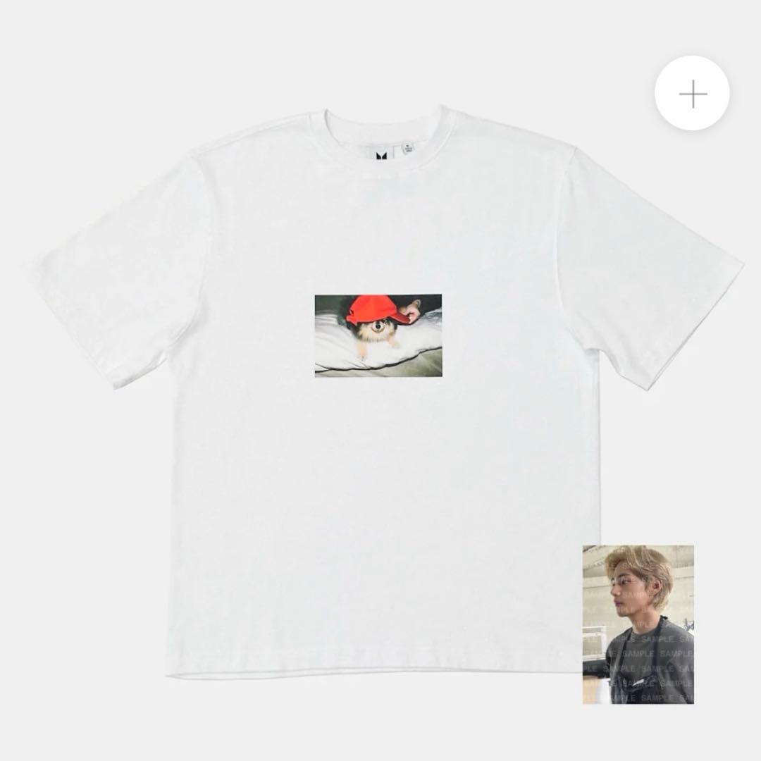【新品・公式】BTS V LAYOVER ヨンタン Tシャツ M トレカつき