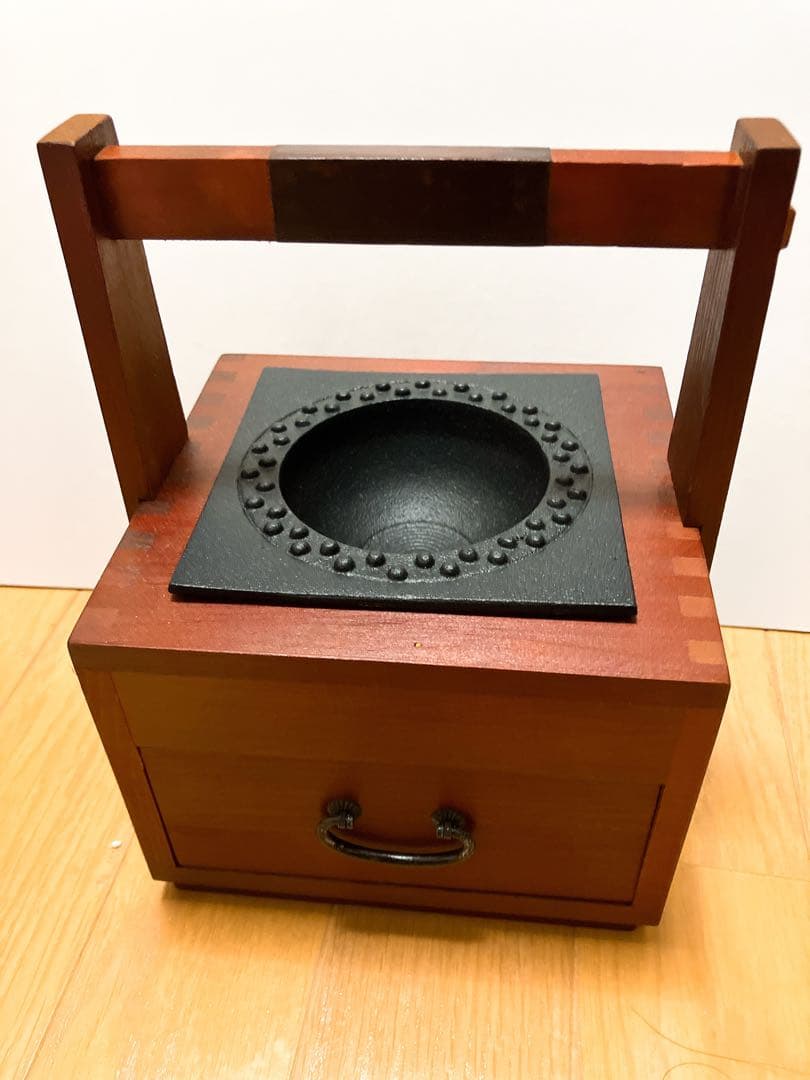 煙草盆　小物入れ　木製ボックス