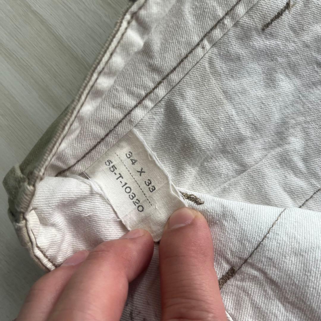 40s50s US ARMY M45 KHAKI チノパンツ ビンテージ