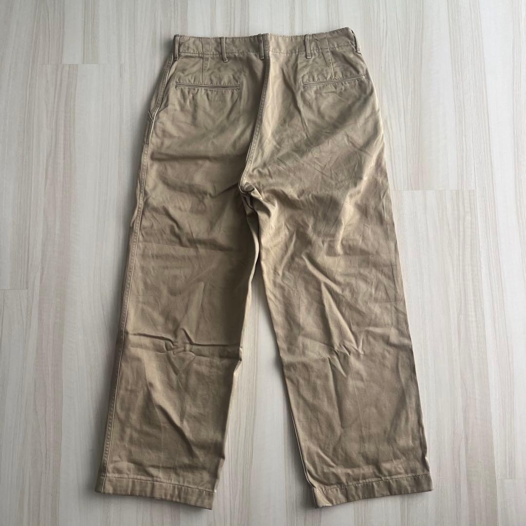 40s50s US ARMY M45 KHAKI チノパンツ ビンテージ