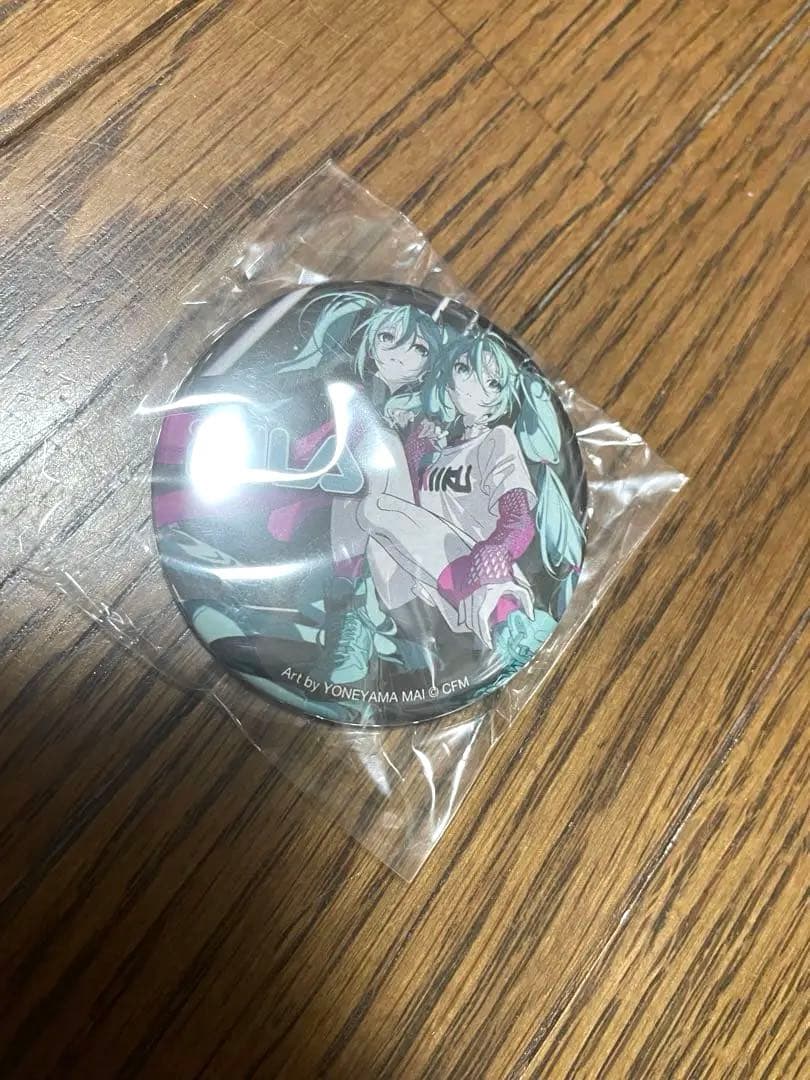 初音ミク FILA 特典 缶バッジ スニーカー