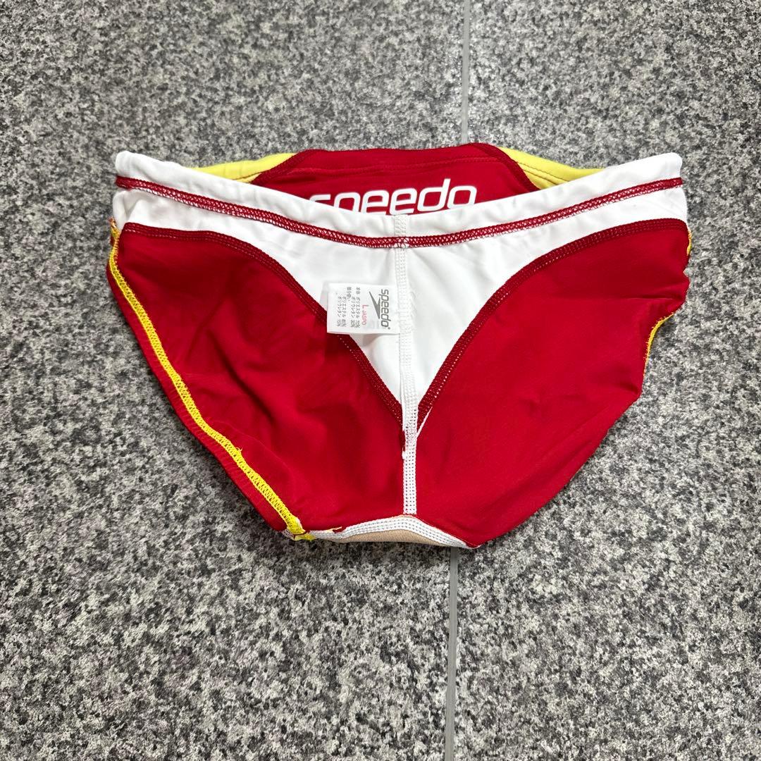 speedo 競泳水着 LIFE GUARD 赤/白/黄