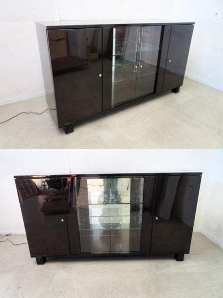 美品■IDC■藤川■72万■バーズアイメープル■スプレンダー■サイドボード■照明