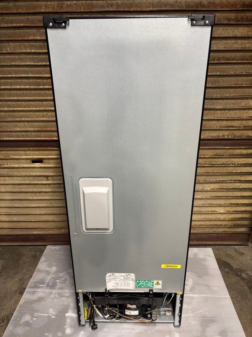 【送料込】MAXZEN 2ドア冷凍冷蔵庫 JR200ML01GM 2021年製