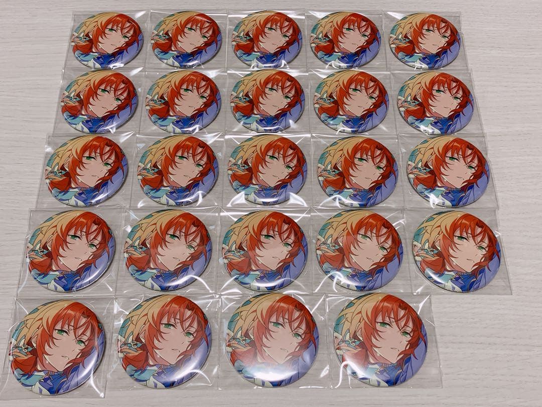 あんスタ　コレ缶　缶バッジ　レオ