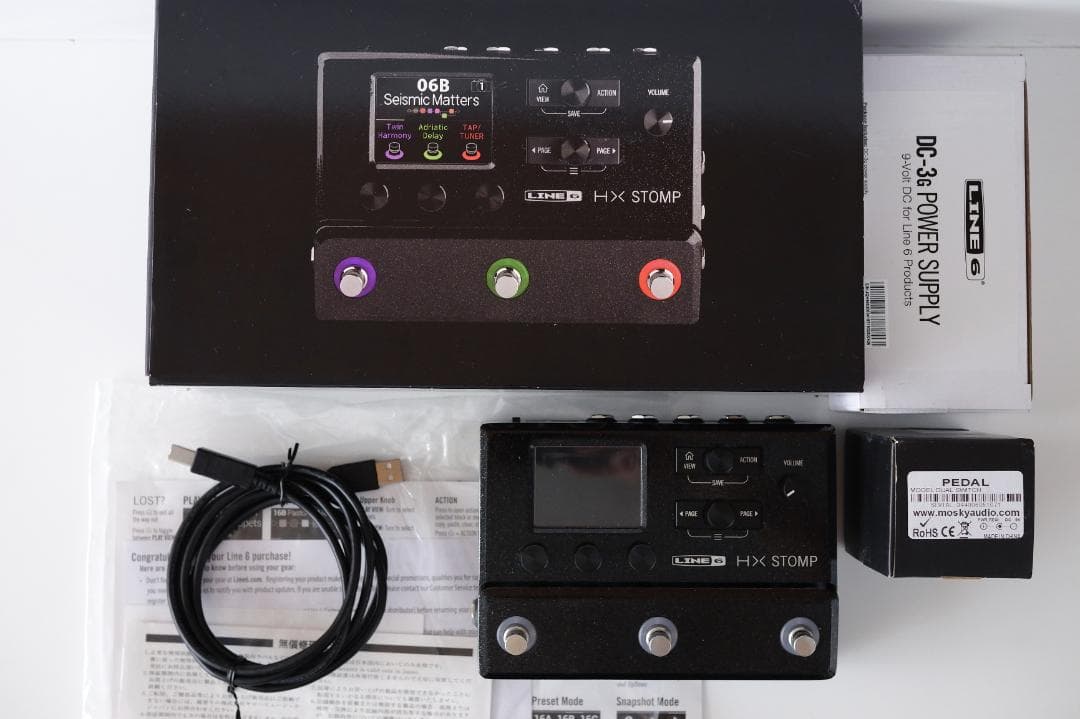 オマケ付き / Line6 HX Stomp / 最新ファームウェア