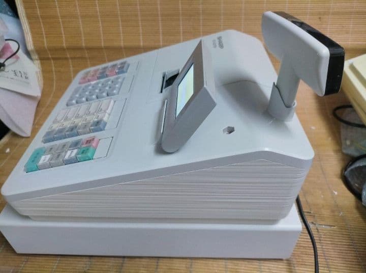 シャープレジスター　XE-A207　PC連携売上管理設定無料　995033