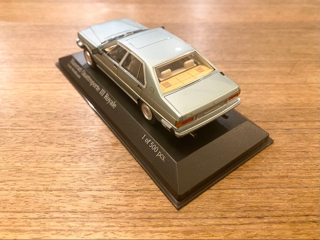 中古品 希少 1/43ミニチャンプス マゼラティ クアトロポルテ&キャラミ 2台