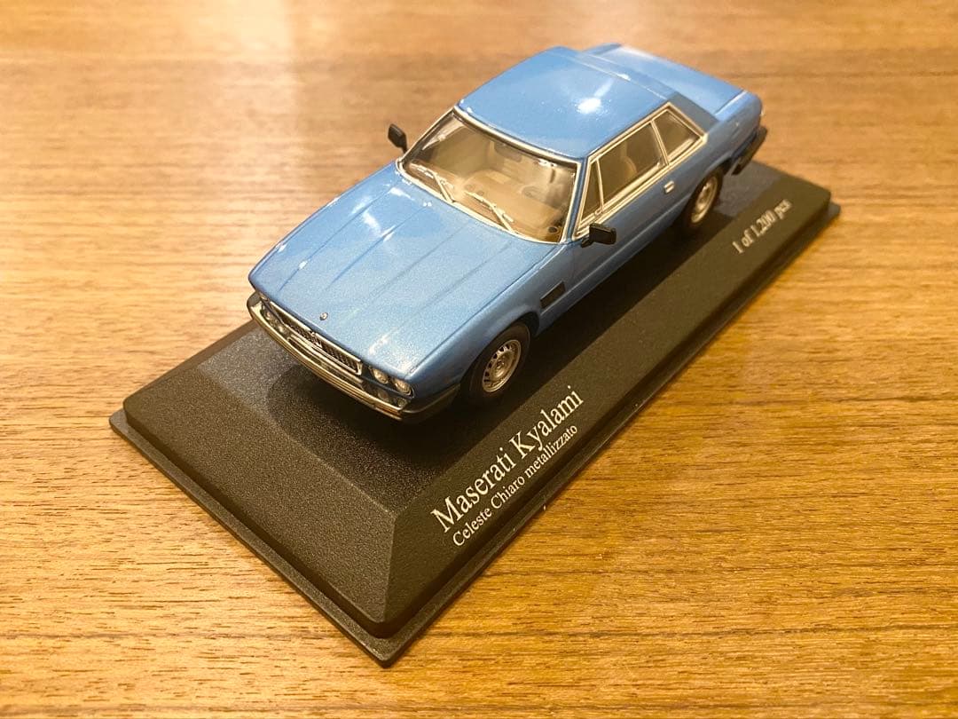 中古品 希少 1/43ミニチャンプス マゼラティ クアトロポルテ&キャラミ 2台