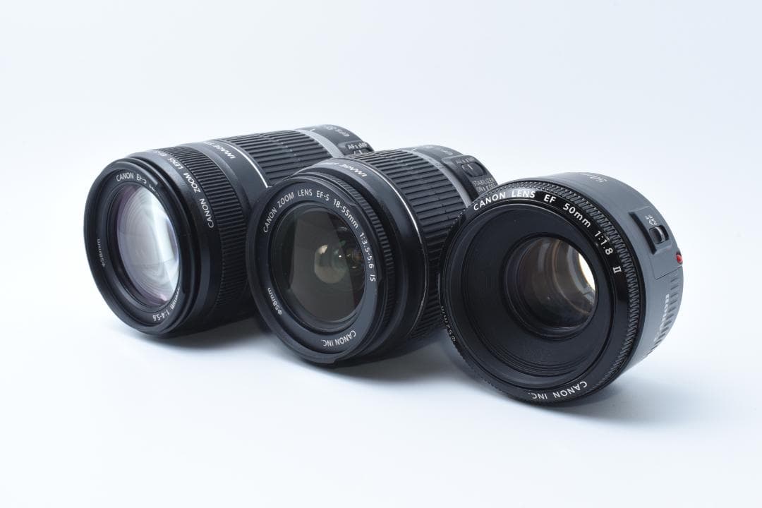 ★美品★ Canon EOS 80D トリプルレンズセット