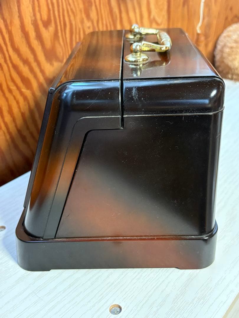 時計 アンティーク 置物 収納 ジュエリーボックス レトロ 昭和