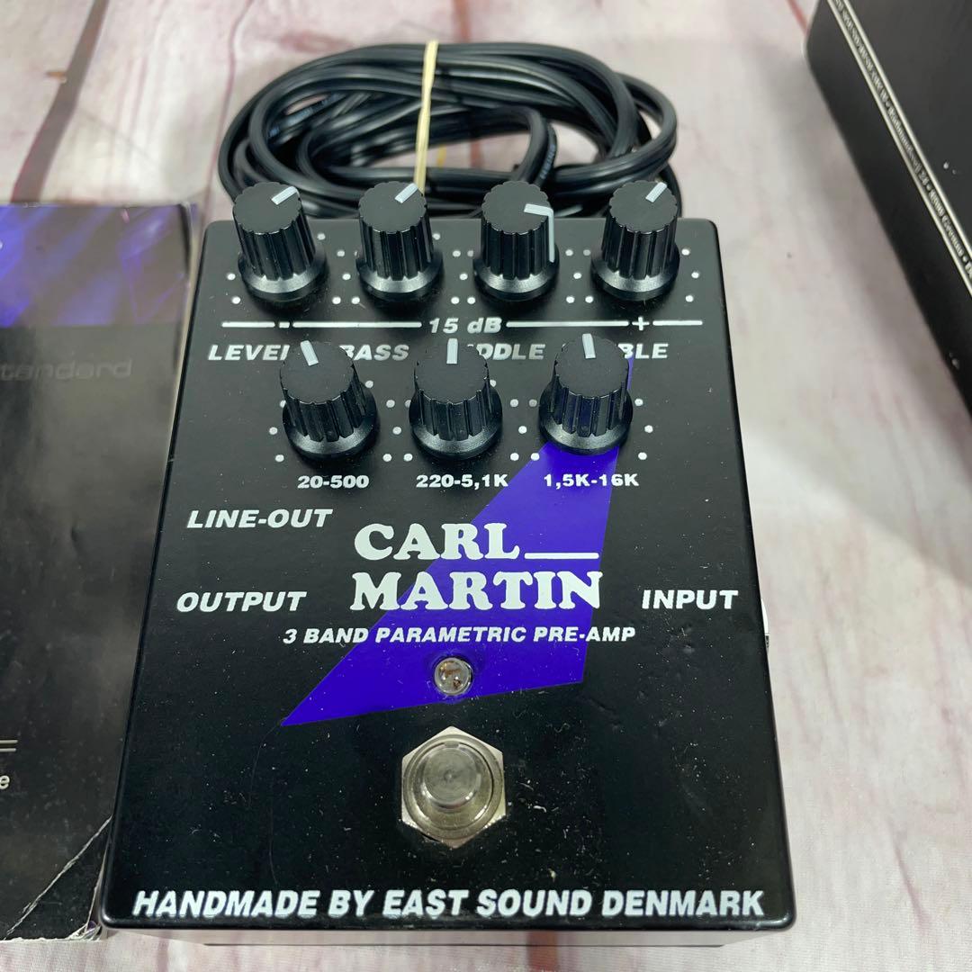 ギター CARL MARTIN 3 BAND PARAMETRIC PRE-AMP