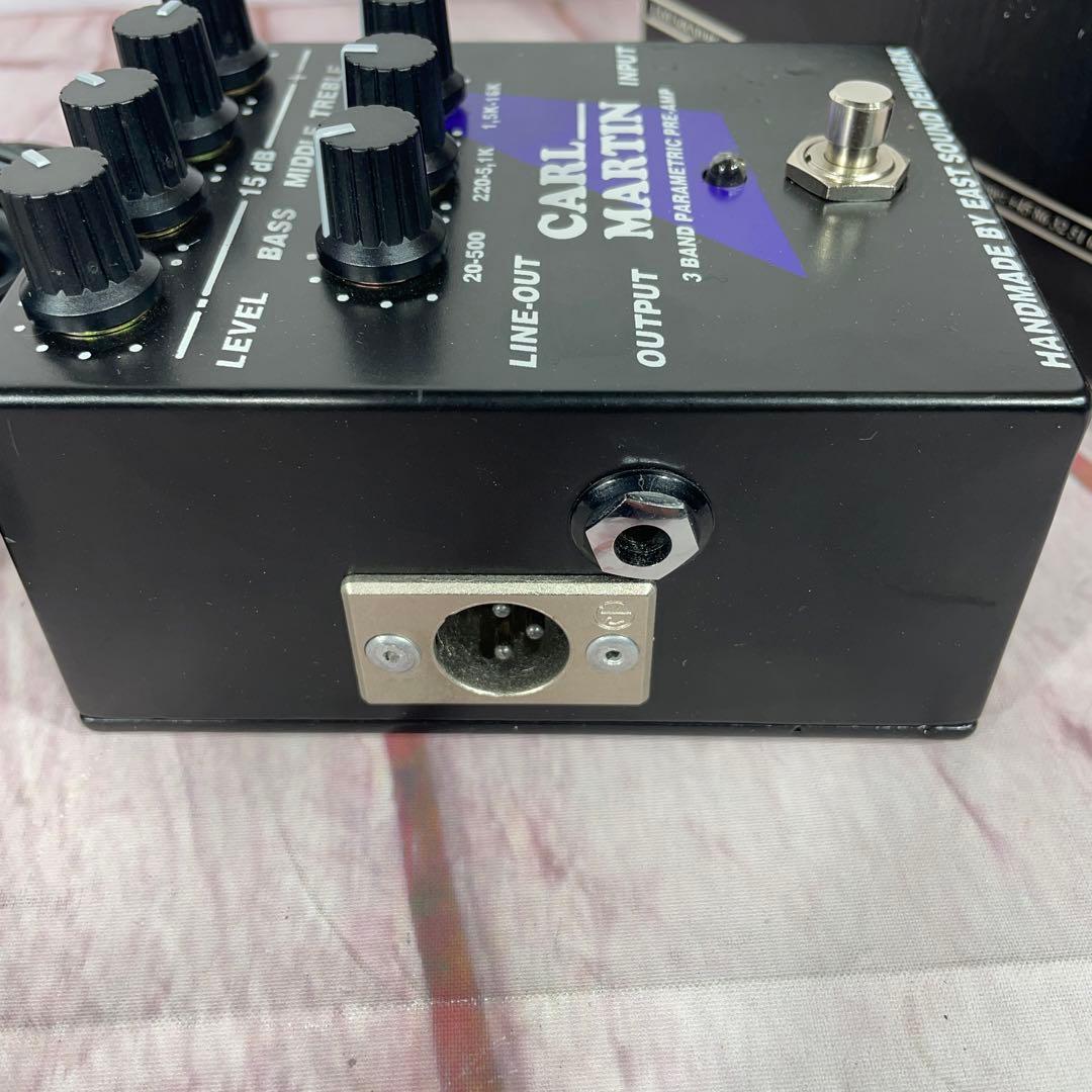 ギター CARL MARTIN 3 BAND PARAMETRIC PRE-AMP