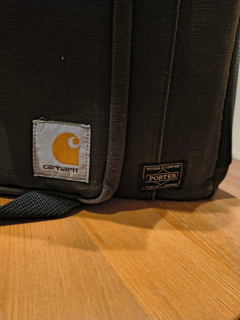 m*a様 レコードバッグ　carhartt porter wネーム　藤原ヒロシ