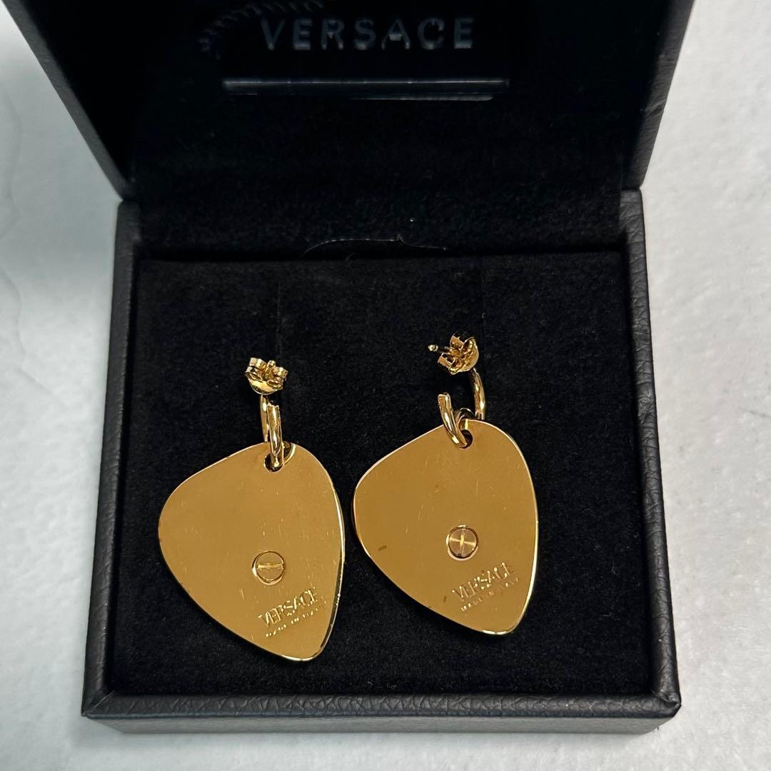 定価7万★正規品 Versace ヴェルサーチ メデューサ ギターピック ピアス
