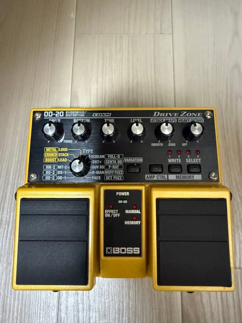 BOSS OD-20 DRIVE ZONE エフェクター