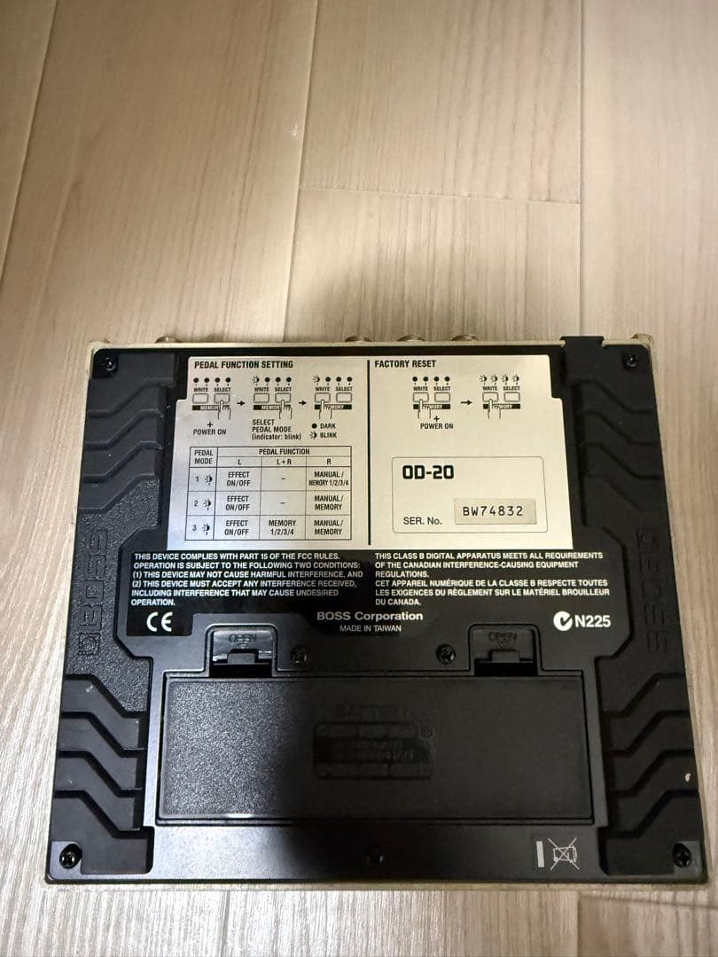 BOSS OD-20 DRIVE ZONE エフェクター