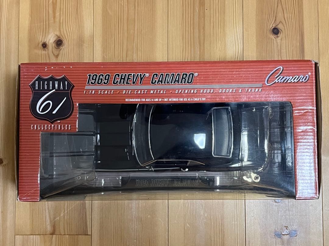アーテル　ERTL HIGHWAY61 1/18 1969カマロ