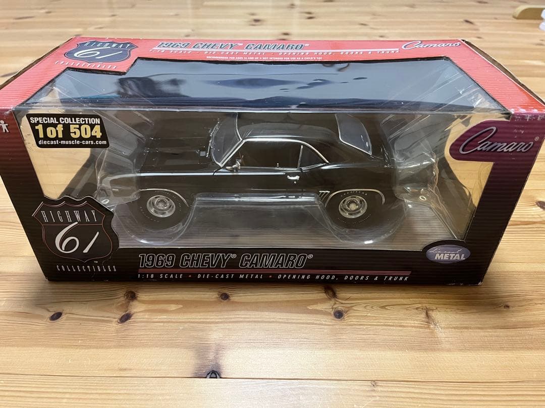 アーテル　ERTL HIGHWAY61 1/18 1969カマロ