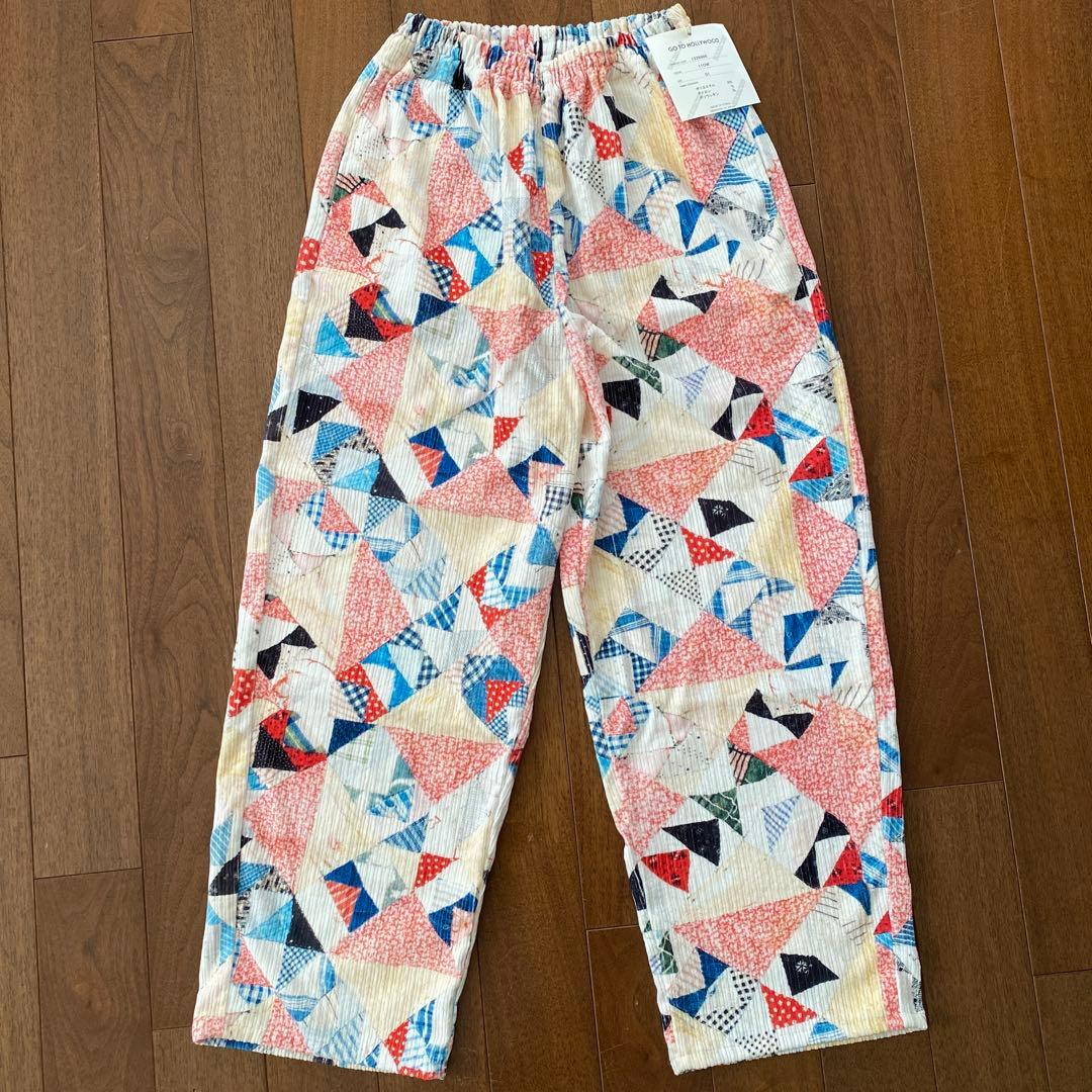 【新品】ゴートゥーハリウッド　アンティークプリントキルティングパンツ　01サイズ