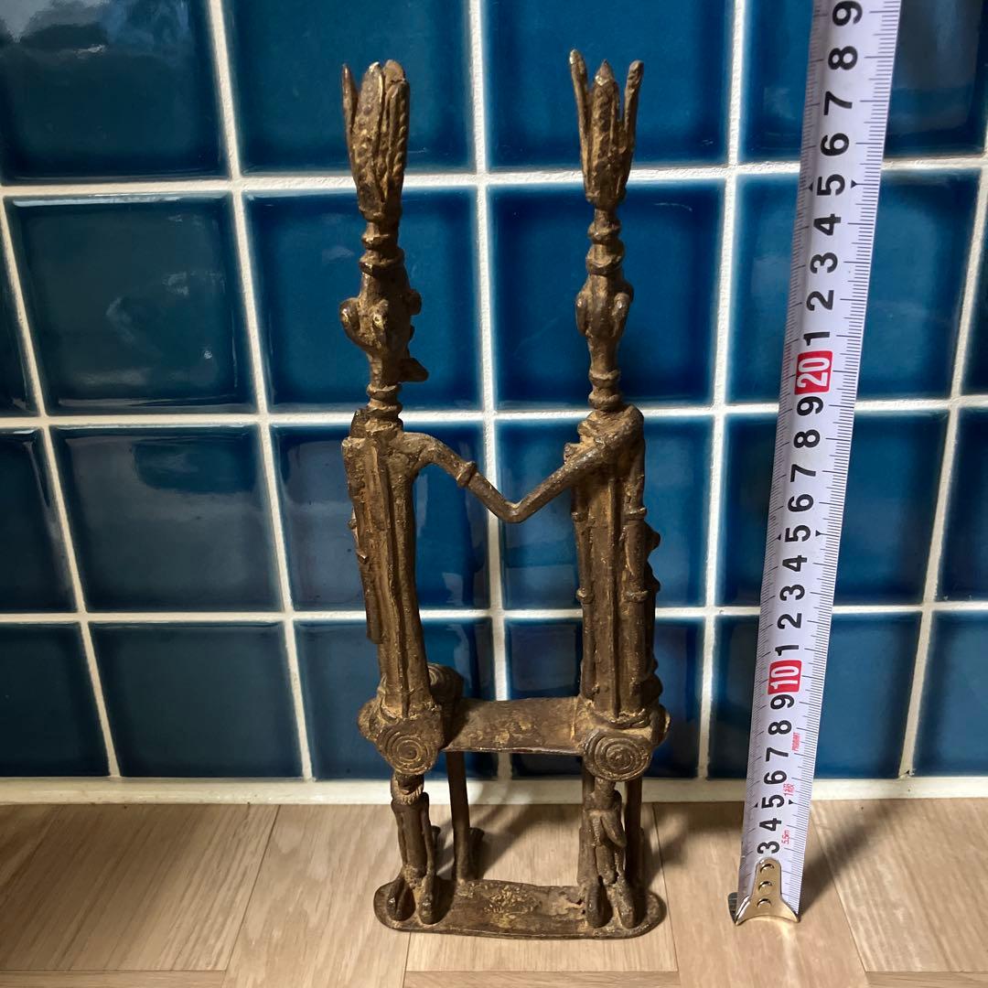 マリ　ドゴン族アフリカンアート 金属製